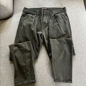 Gray Green-tone Kirkland Signature 32x32 Pants